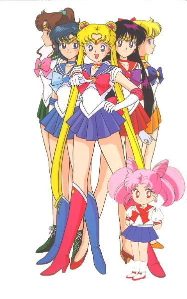 美少女战士r剧场版   美少女战士变身